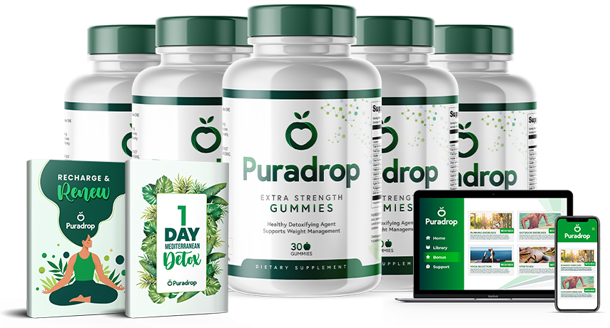 Complete Pack of Puradrop: The Ultimate Weight Loss Gummies